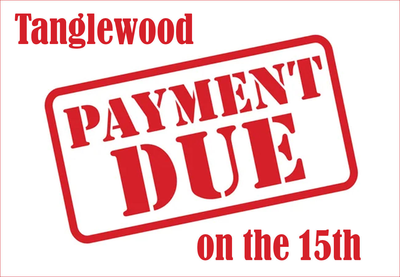 Dues payment reminder
