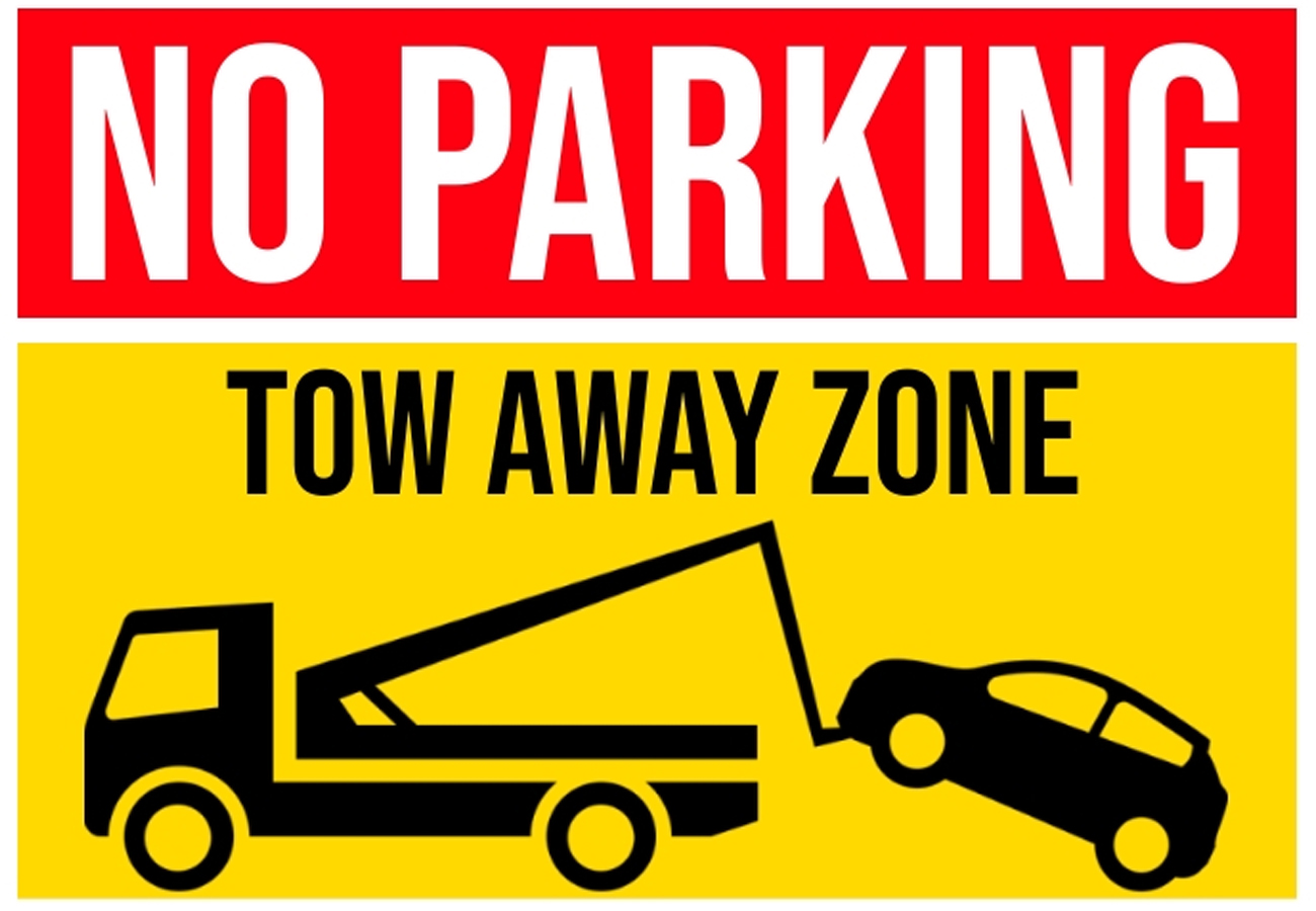 Tow-away zone